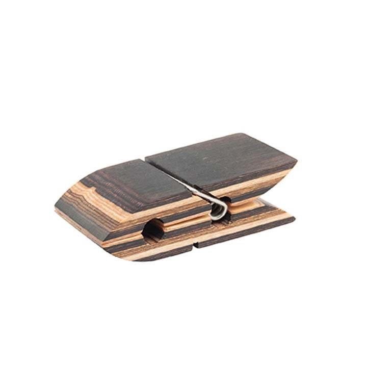 Pakka Bag Clip 2-pack, Island Bamboo Color: NATURAL