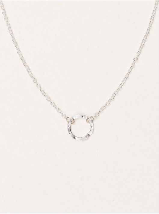Eternity Necklace, Color: Silver