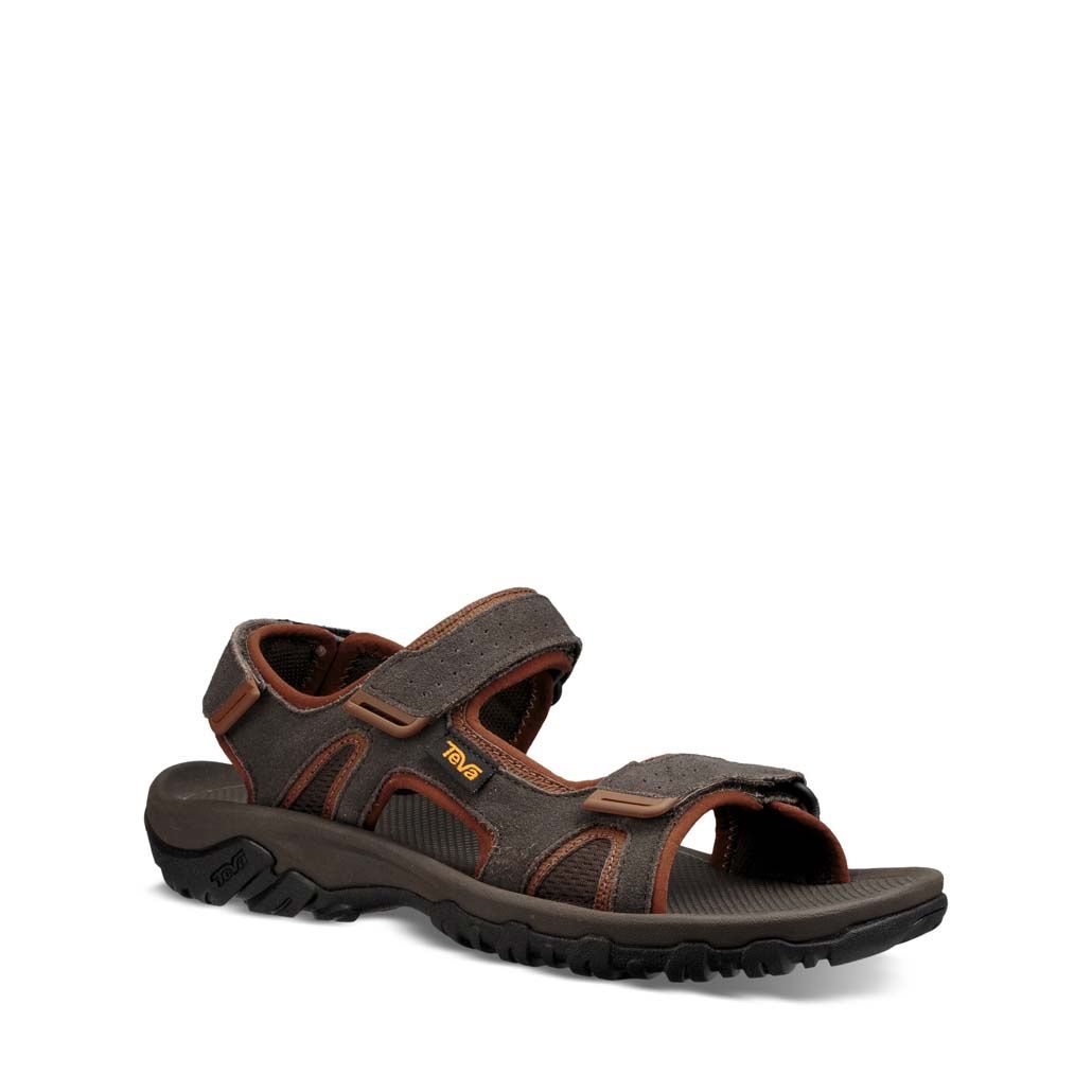 Men&#39;s Katavi 2 Sandals, Color: Black Olive, Size: 8
