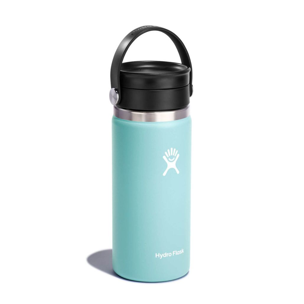 Wide Hydro Flask w/Flex/Sip Lid (Coffee), 16 Oz, Hydro Flask Color: Dew