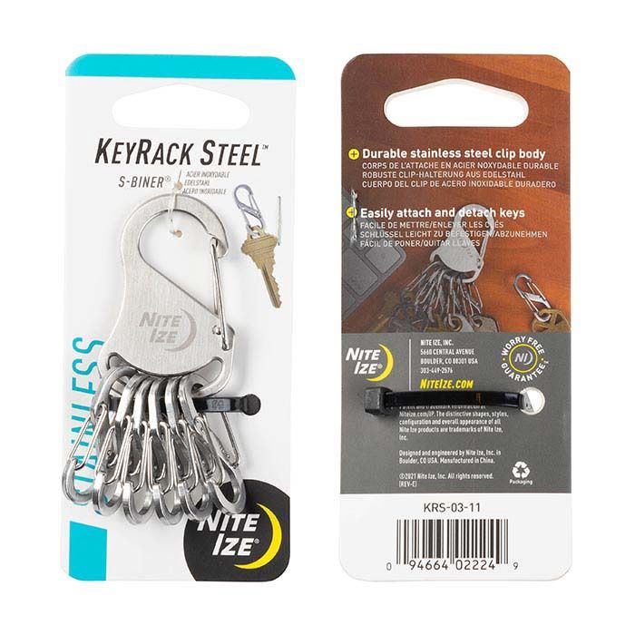 Key Rack Steel S-Biner