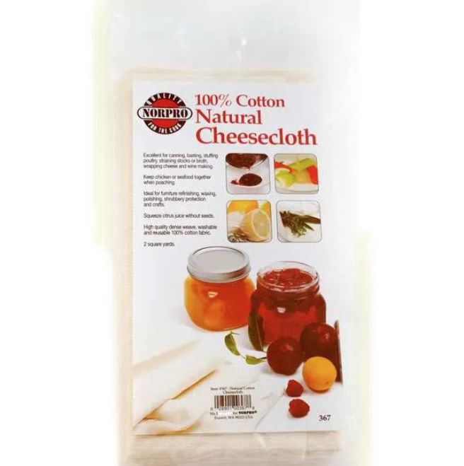 Cheesecloth, Natural, Size: 2 Sq Yards