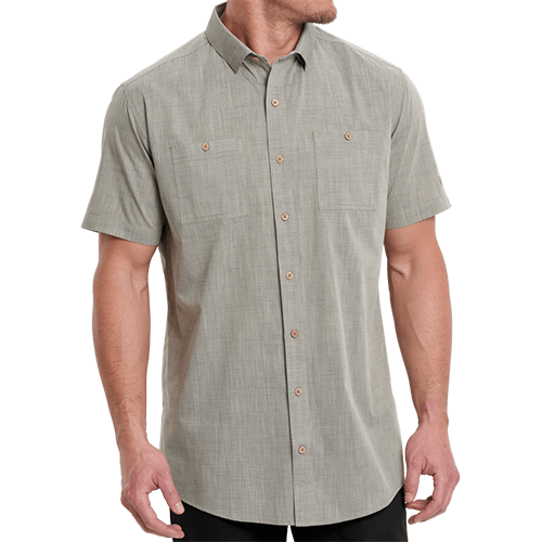 Karib Short Sleeve, Color: Ashwood, Size: Small