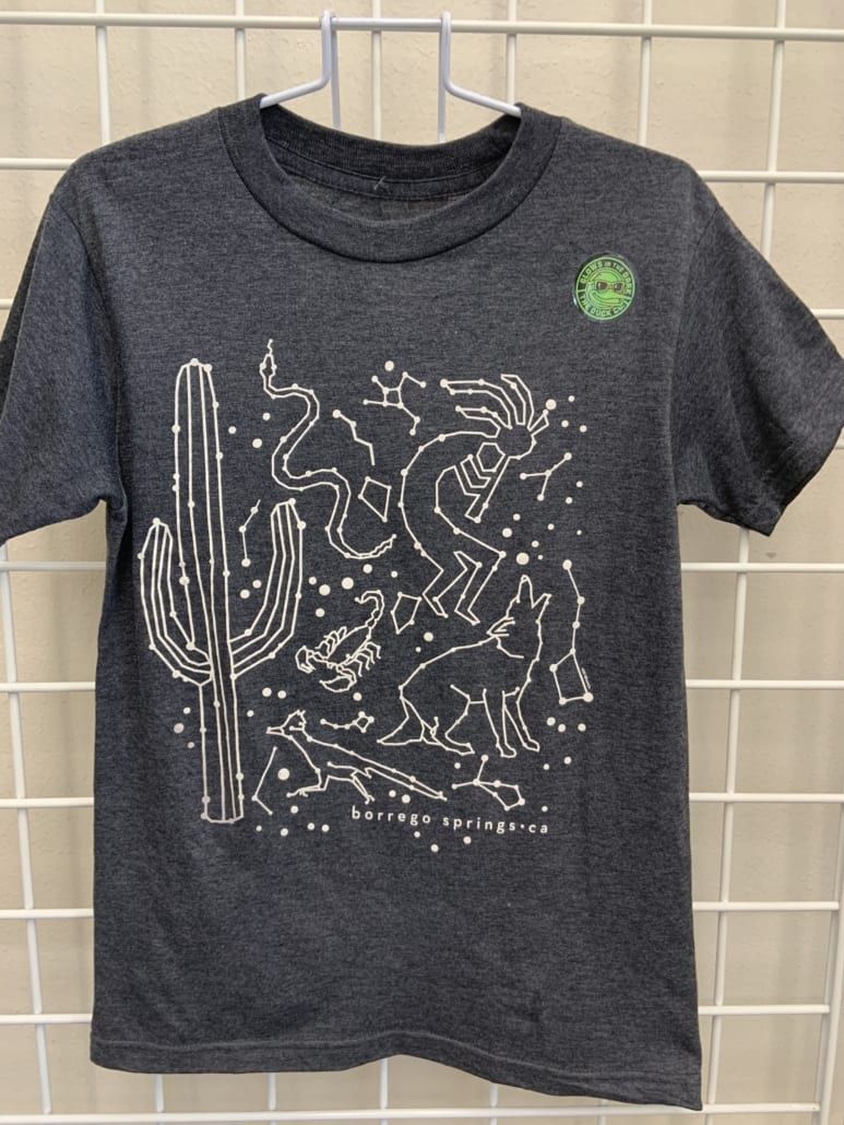 Southwest Constellation - Youth 50/50 Blend T-Shirt, Duck Company Color: Heather Charcoal, Size: XS