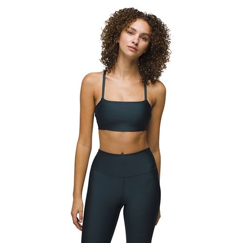 Prana Sculpt Adjustable Bra, Color: Stormy Night, Size: XS