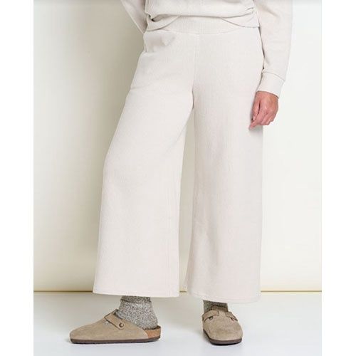 Toad&amp;Co Bryne Women's Wide Leg Pant, Color: Oatmeal, Size: XL