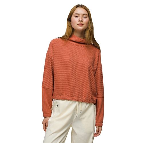 Olivia LS, Color: Terracotta, Size: Small