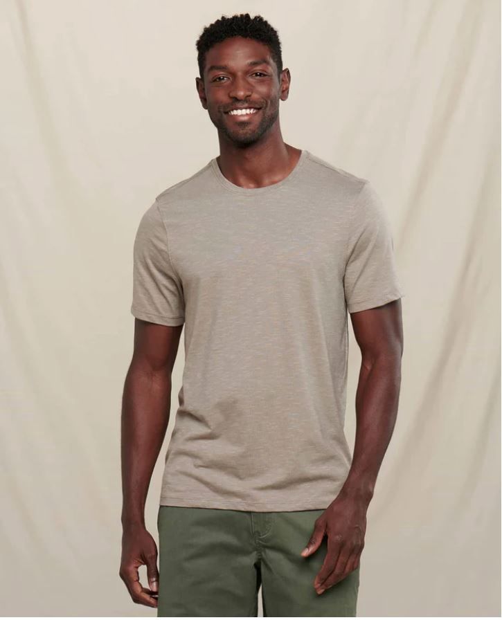 Tempo SS Crew, Color: Dark Chino, Size: Small