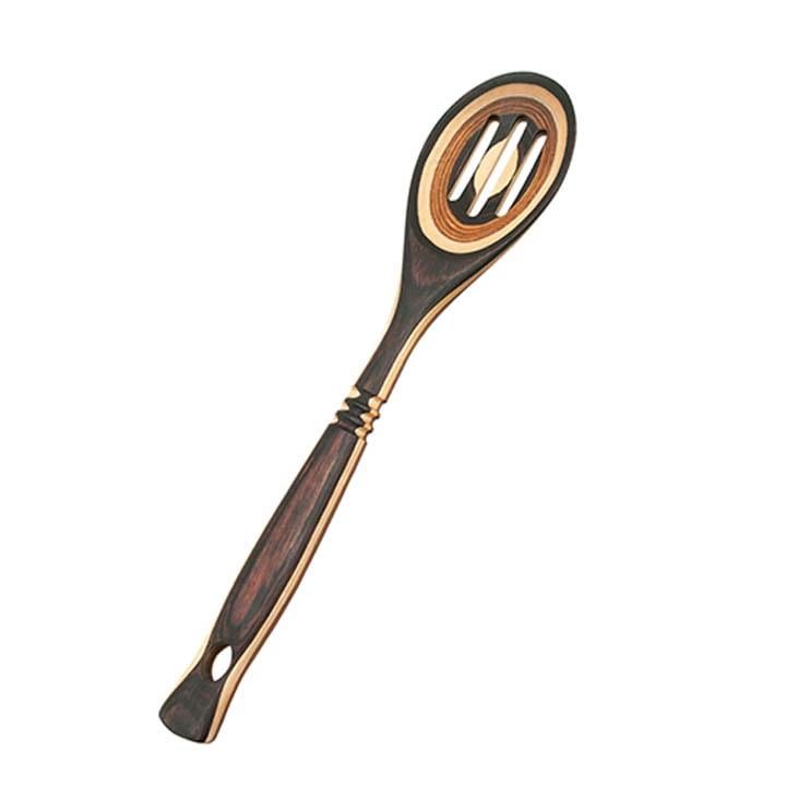 Pakka Slotted Spoon, Color: NATURAL