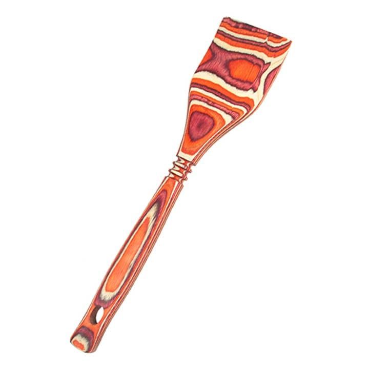 Pakka Spatula, Island Bamboo Color: RED