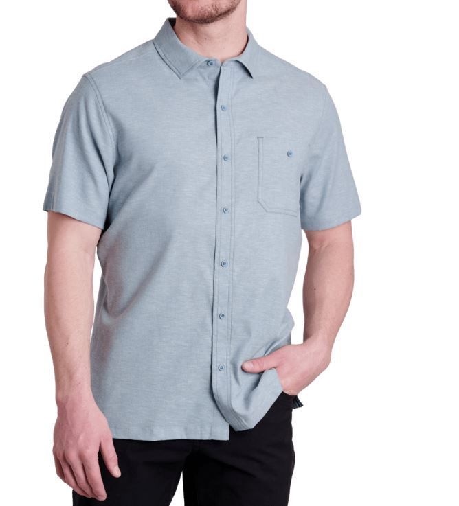 Getaway SS Shirt, Color: Desert Sky, Size: Small