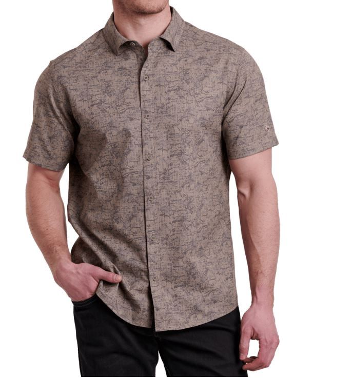 Kuhl Breeze SS Shirt, Color: Outback Khaki-D, Size: Small