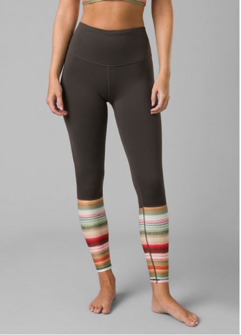 Layna 7/8 Legging - Printed, Color: Baja Stripe, Size: XS