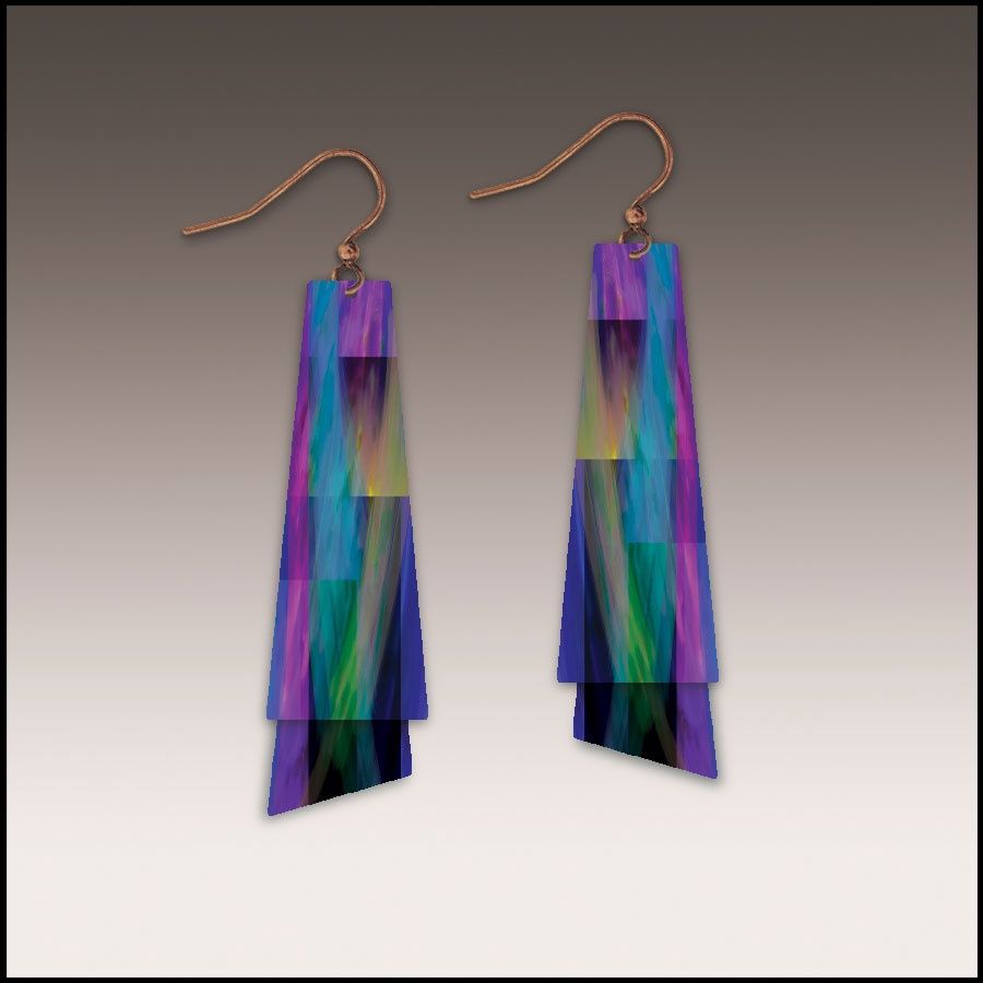 TE Collection Earring #1, HDTE, Color: Copper
