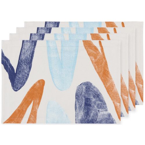 Canvas Placemats Set of 4, Now Designs Color: Multi
