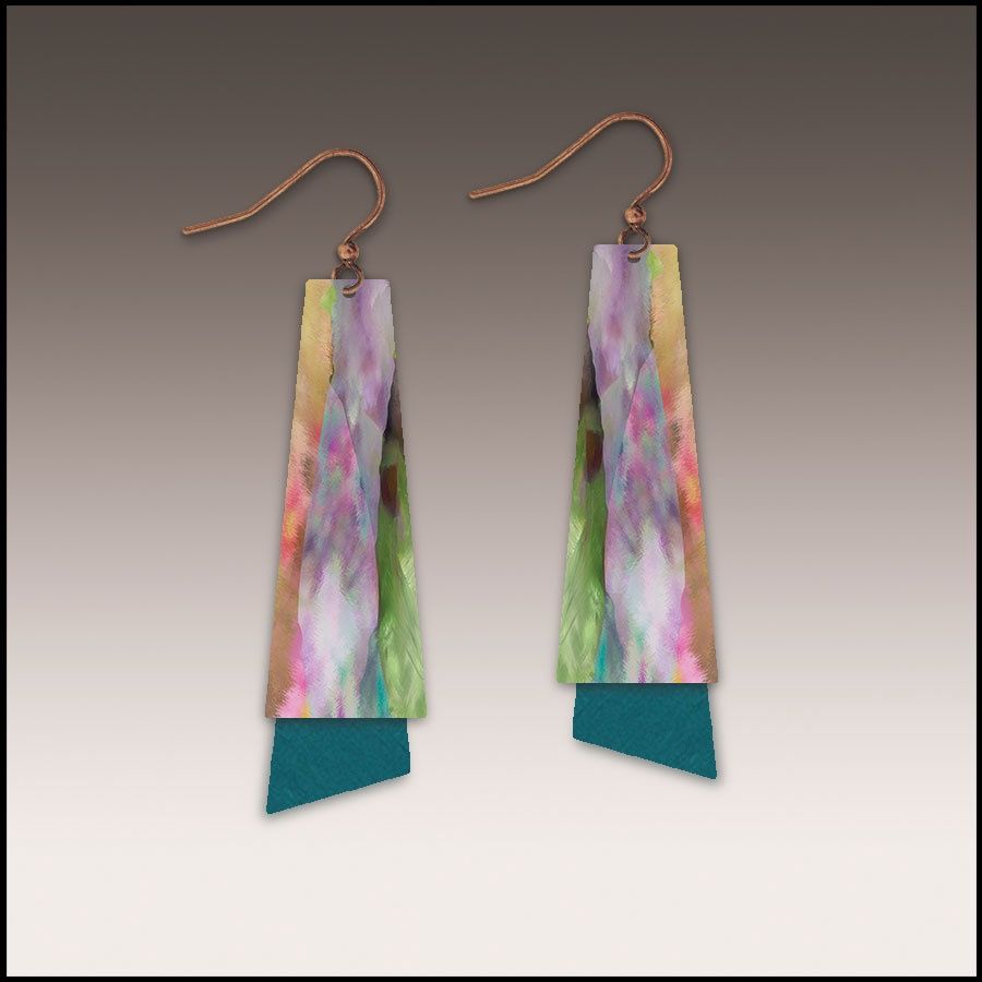 TE Collection Earring #3, 3NTE, Color: Copper