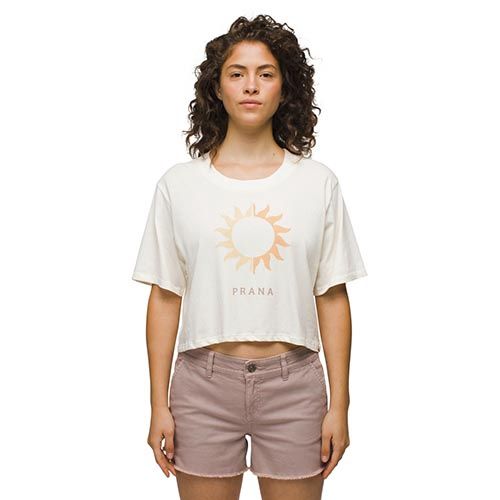 Everyday VW Graphic Crop Tee, Color: Canvas Sun City, Size: XS