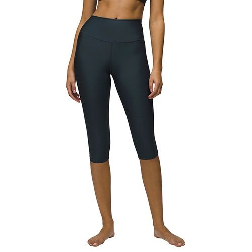 Prana Sculpt Capri-D, Color: Stormy Night, Size: XL