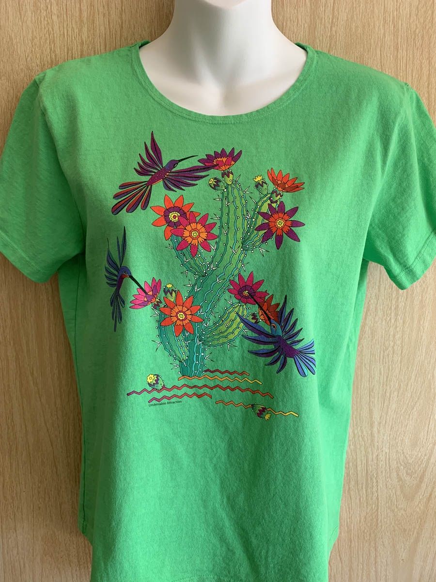 Sabaku Women&#39;s Boutique Tee, Undeniable Attraction, Color: Meadow, Size: Small
