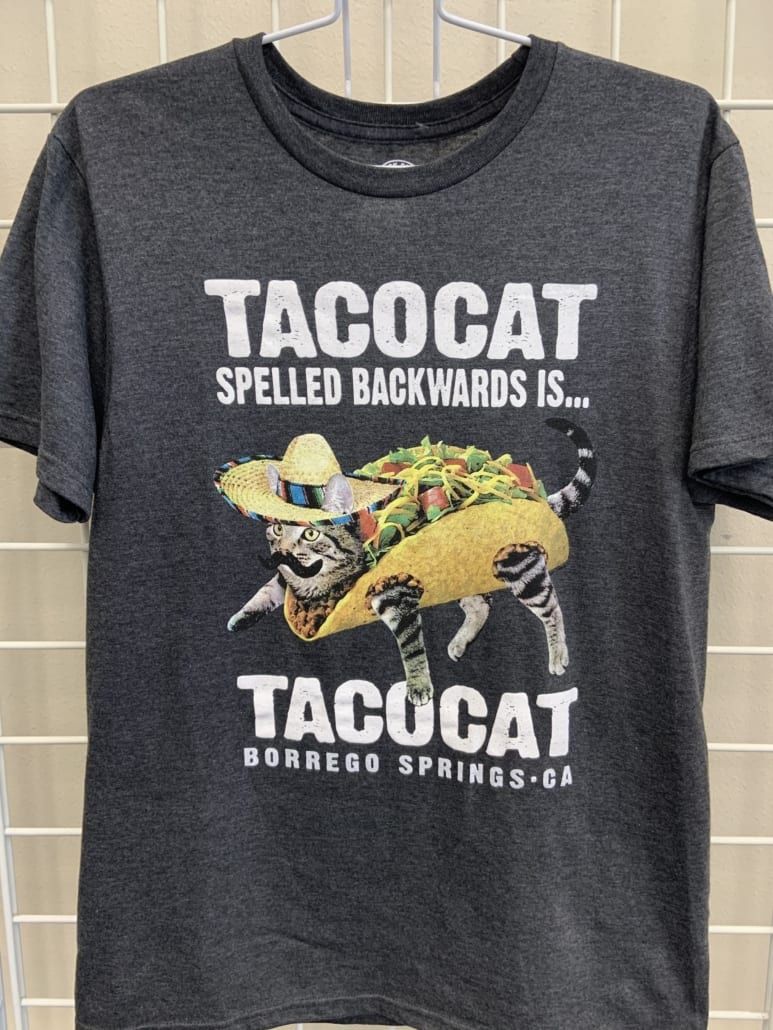 Taco Cat - Adult 50/50 Blend T-Shirt, Color: Heather Charcoal, Size: Small