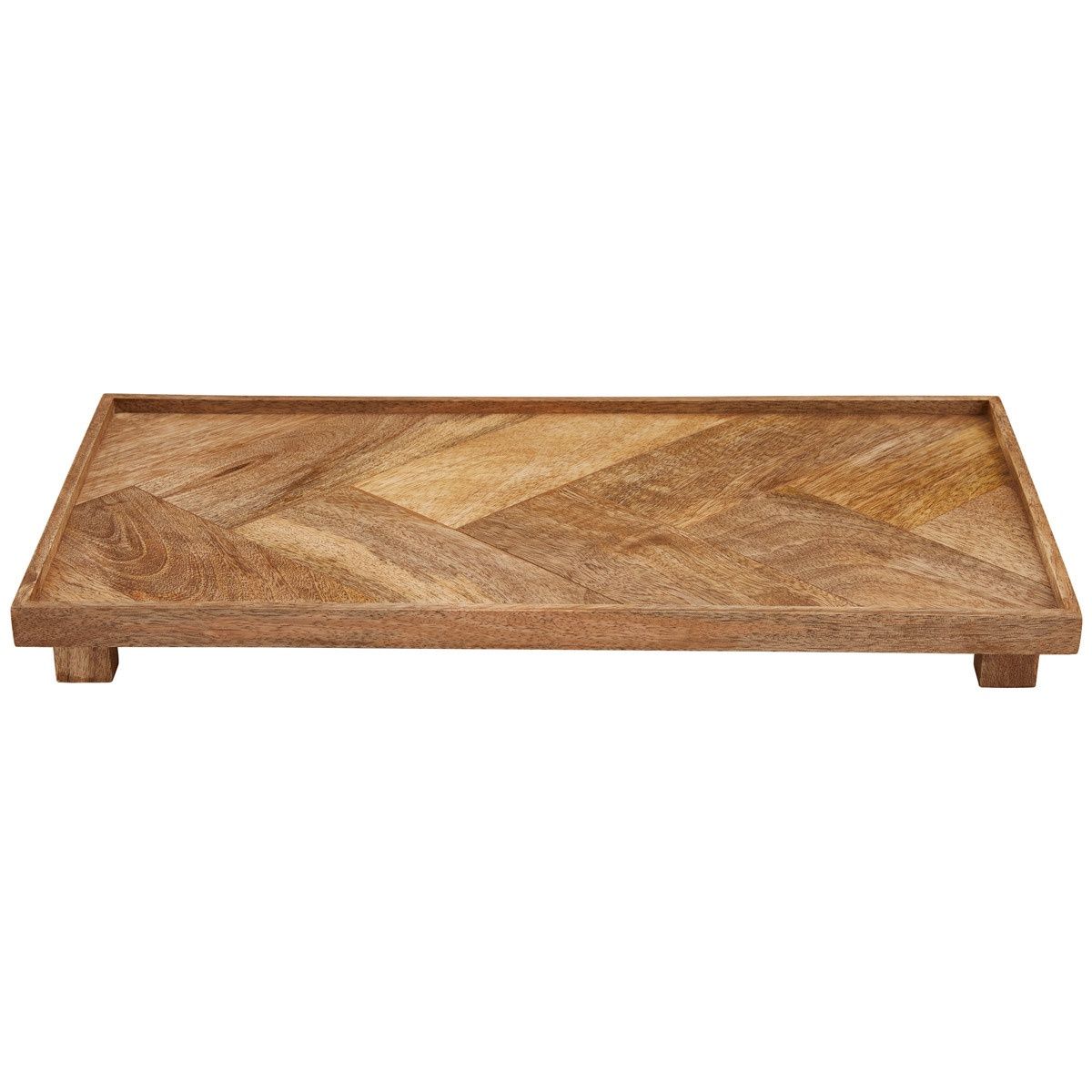 Serving Board Herringbone Wood, Attribute: Wood, Size: 9 x 18 x 2