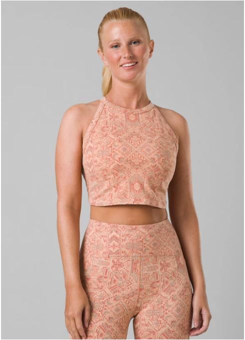 Bohemia Hill Top, Color: Pink Sand Mosaic, Size: XS
