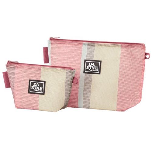 Mesh Pouch Set, Color: Dry Rose