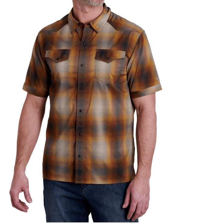 Konquer SS Shirt, Color: Mojave Gold, Size: XL