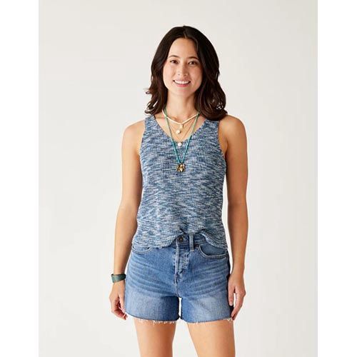 Micah Tank, Color: Navy Multi, Size: Xs