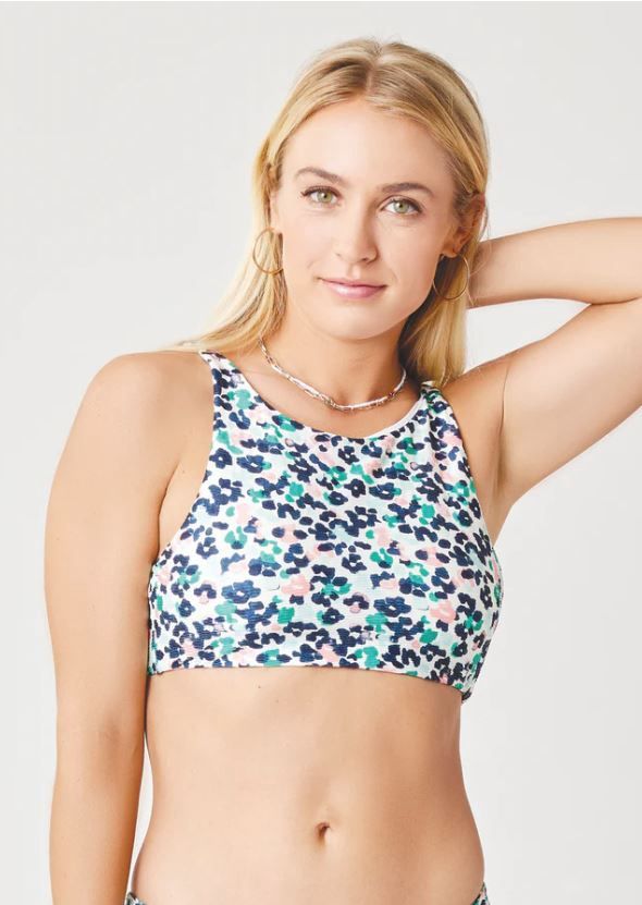 Zuri Top, Color: Bloom Texture, Size: XS