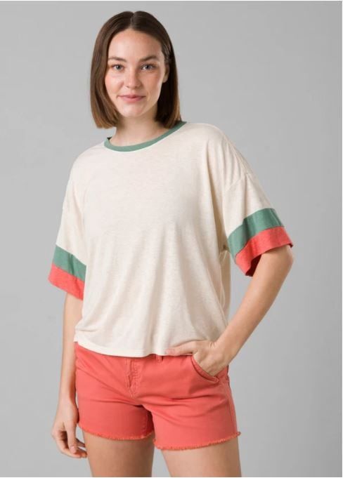 Cozy Up Skywalk Tee Shirt, Color: Canvas, Size: Large