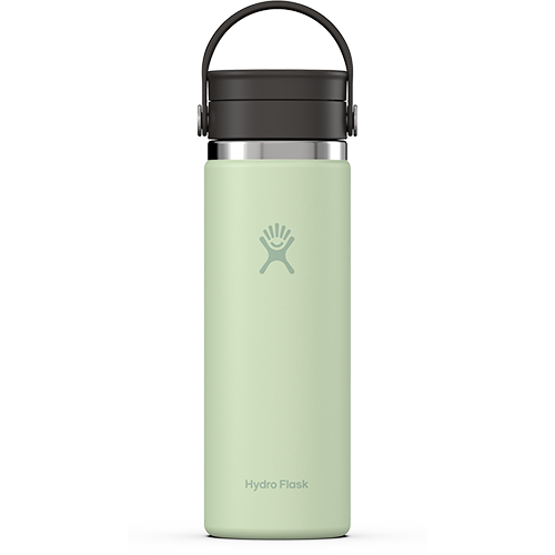 20 Oz Wide Hydro Flask w/Flex/Sip Lid (Coffee), Color: Aloe