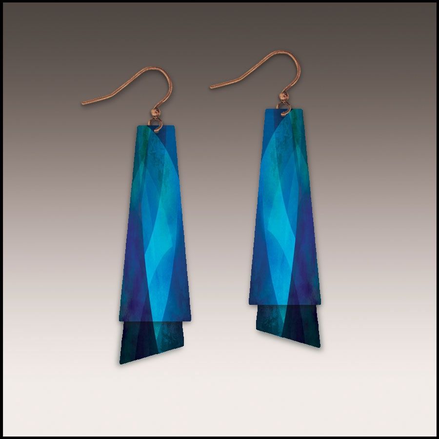 TE Collection Earring #7, RBTE, Color: Copper