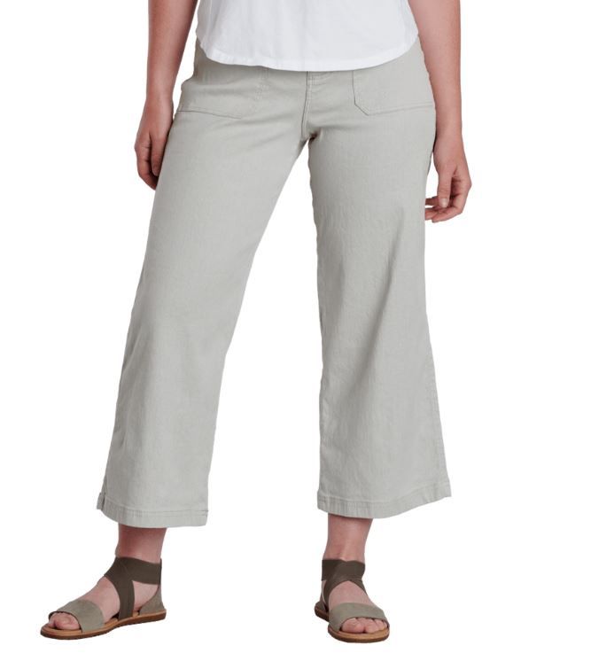 Seaboard Crop Wide Leg, Color: Birch, Size: 0