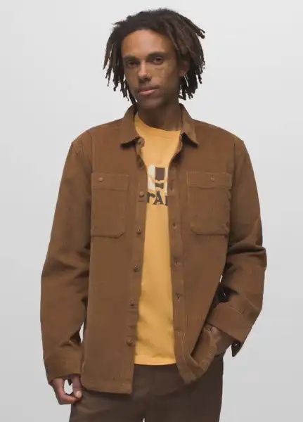 Ridgecrest Long Sleeve Jacket, Color: Sepia, Size: Medium