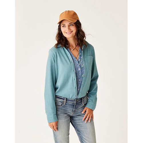 Fairbanks Supersoft Shirt, Color: Storm Heather, Size: Small