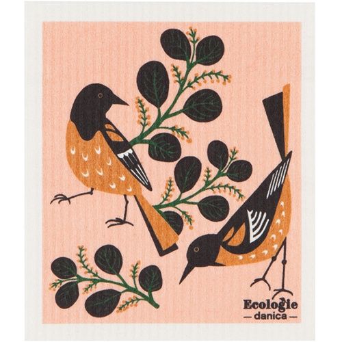 Swedish Dishcloth - Orioles
