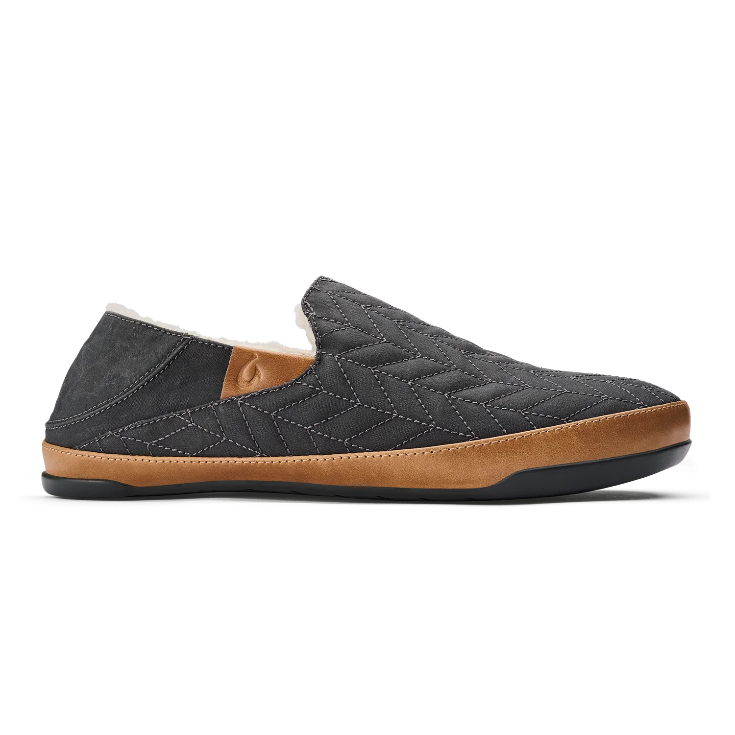 HanoHano Men&#39;s Slippers, Color: Dark Shadow / Dark Shadow, Size: 9