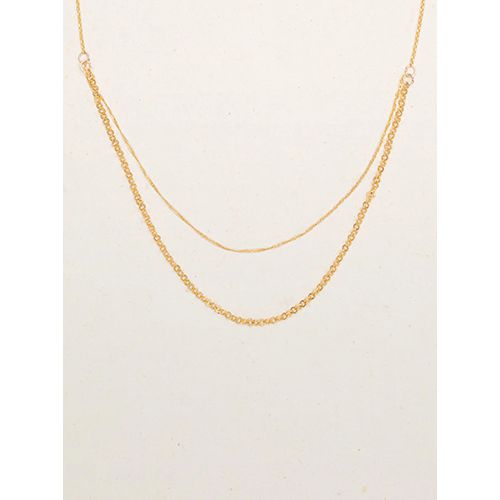 Holly Yashi Marin Layered Necklace, Color: Gold