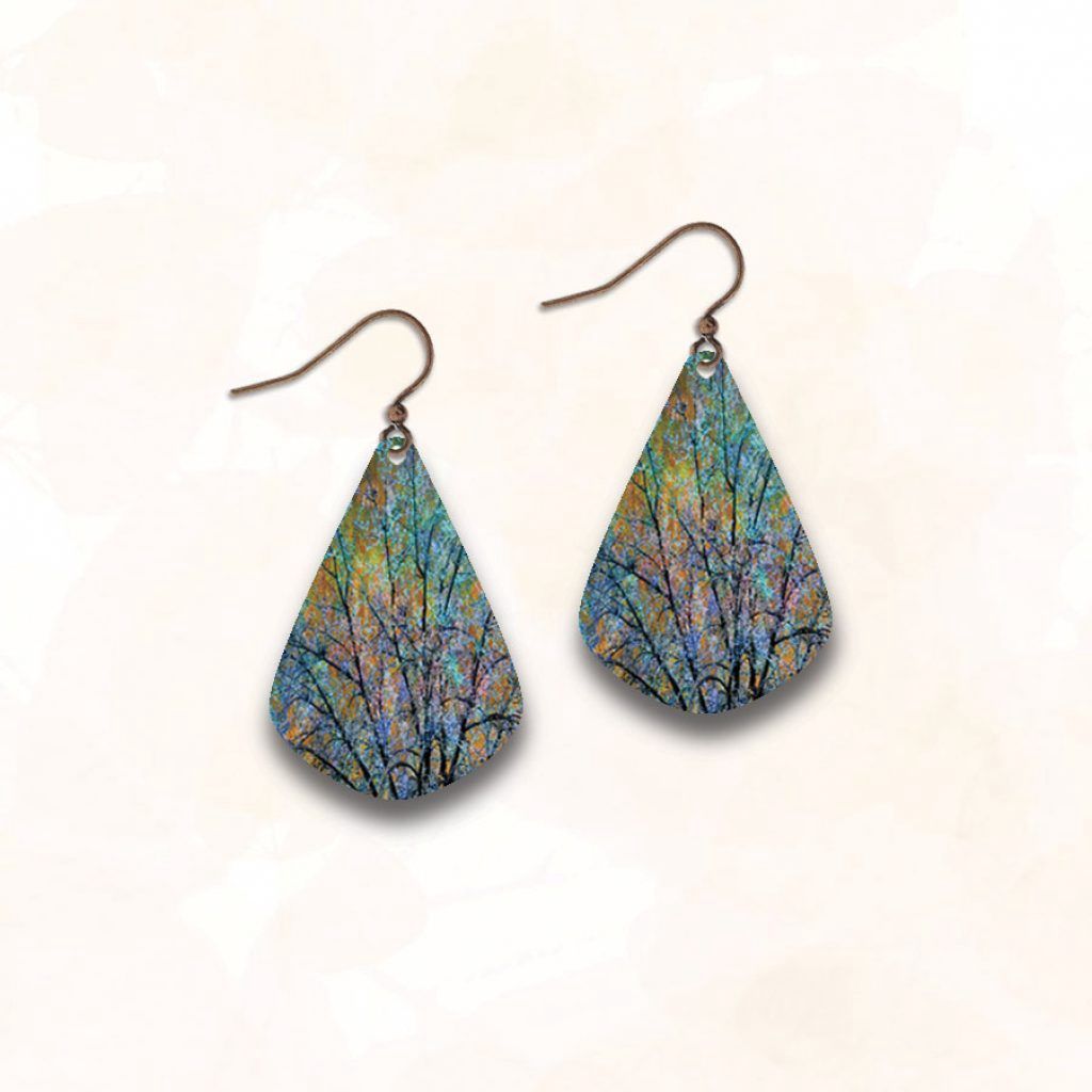 JE Collection Earring #8, ME22JE, Color: Copper