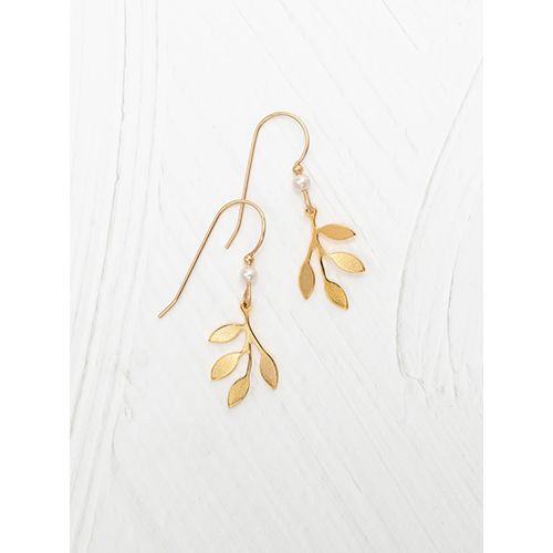 Holly Yashi Signature Earrings, Color: Gold