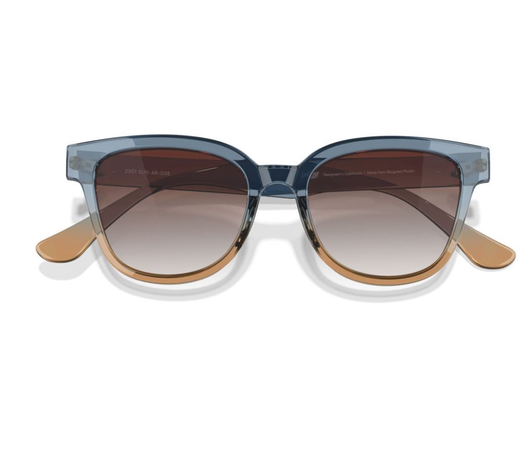 Sunski Miho Sunglasses, Frame Color: Dawn, Lens Color: Terra Fade