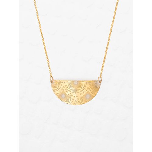 Capella Pendant Necklace, Color: Gold