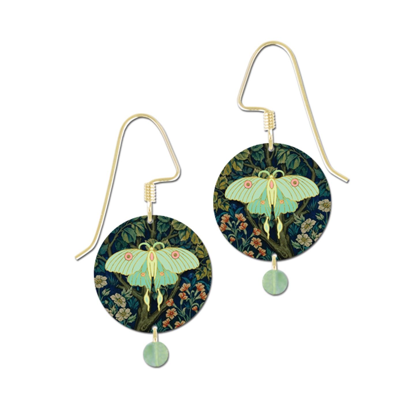 Luna Moth-LT, Color: Gold