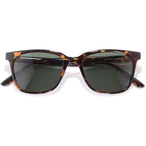 Sunski Ventana Sunglasses, Frame Color: Tortoise, Lens Color: Forest
