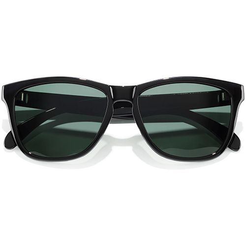 Sunski Headland Sunglasses, Frame Color: Black, Lens Color: Forest