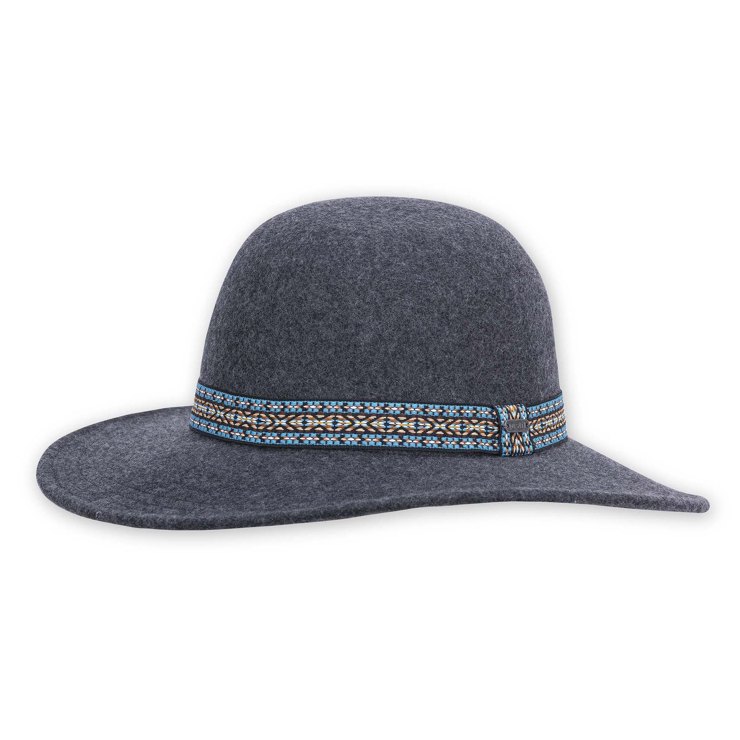 Marlowe Women&#39;s Felt Hat, Color: Dark Charcoal, Size: One Size