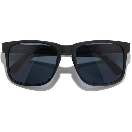 Sunski Kiva Sunglasses, Frame Color: Black, Lens Color: Midnight