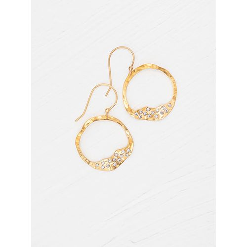 Mila Earrings, Color: Gold