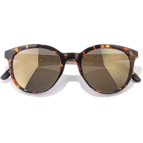 Sunski Makani Sunglasses, Frame Color: Tortoise, Lens Color: Flash Gold